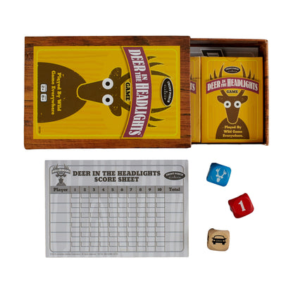 Deer in the Headlights Family Card & Dice Game