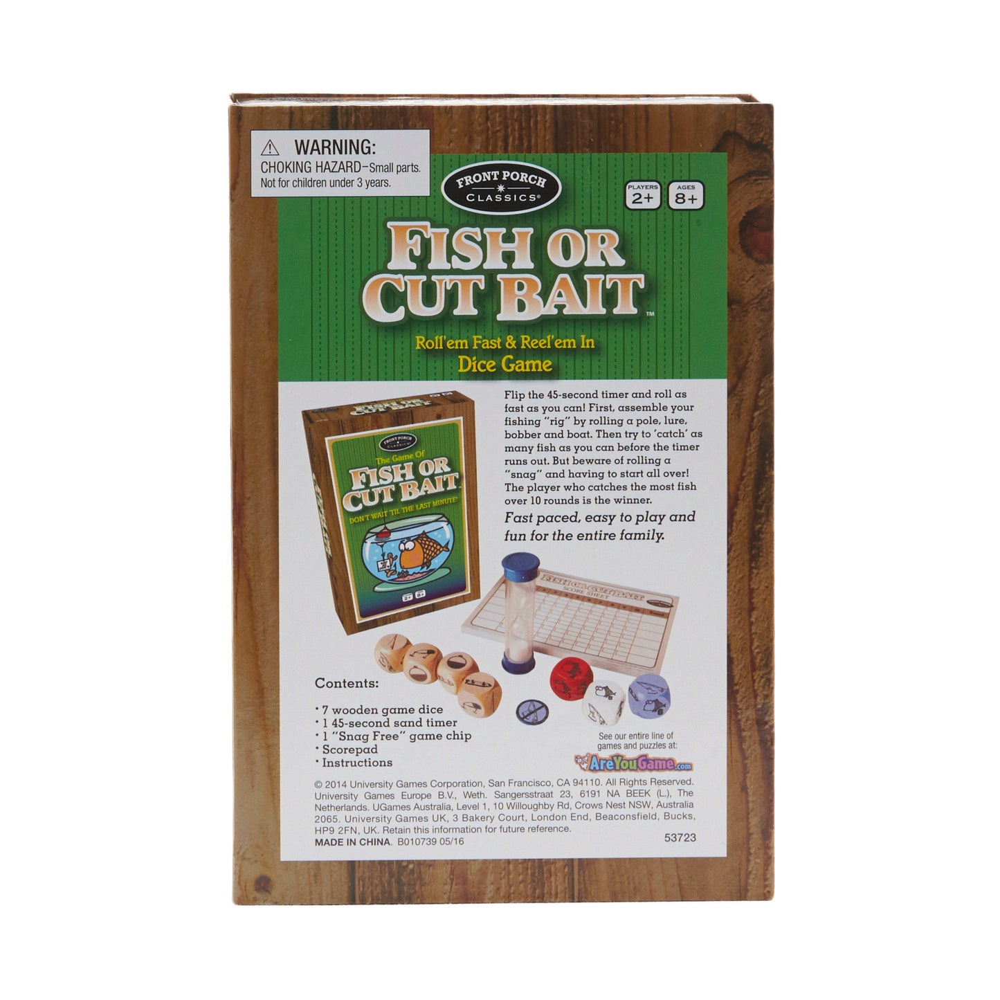 Fish or Cut Bait: Fast-Paced Family Fishing Dice Game