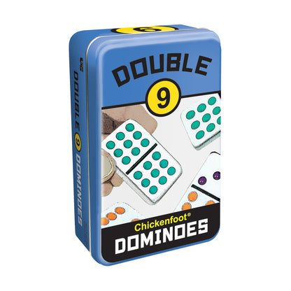 Double 9 Chickenfoot Professional Dominoes Game Set