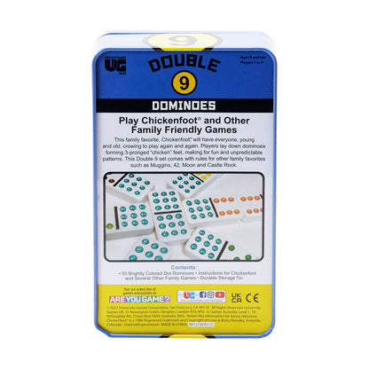 Double 9 Chickenfoot Professional Dominoes Game Set