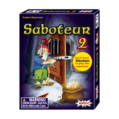 Saboteur 2 Expansion Pack - Double the Trickery, Double the Fun!