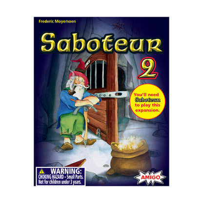 Saboteur 2 Expansion Pack - Double the Trickery, Double the Fun!