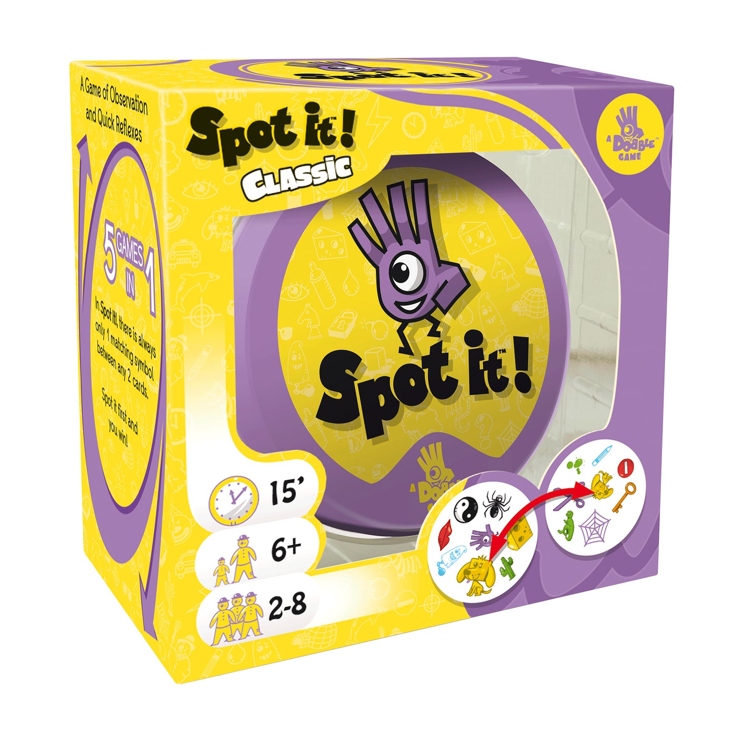 Spot It! Classic Family Card Game