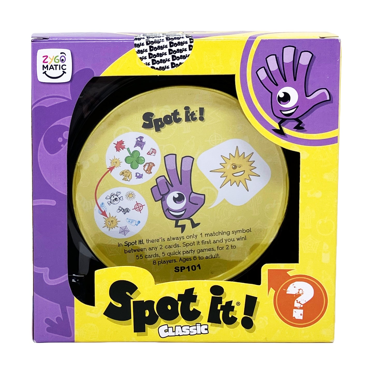 Spot It! Classic Family Card Game