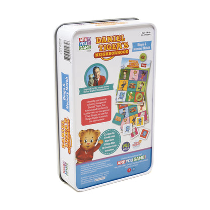 Daniel Tiger's Neighborhood Interactive Bingo & Memory Match Tin