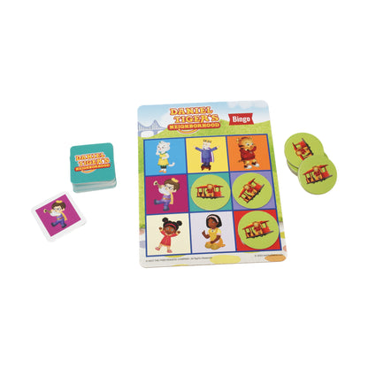 Daniel Tiger's Neighborhood Interactive Bingo & Memory Match Tin