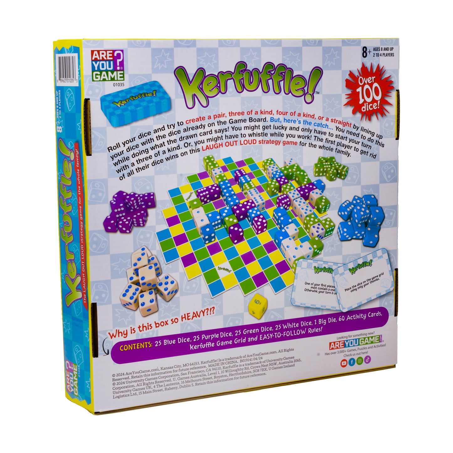 Kerfuffle! Family Dice Strategy Game by University Games