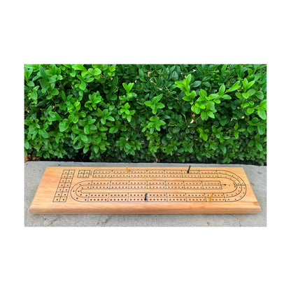 AreYouGame Solid Wood Cribbage - Classic Strategy Game Board