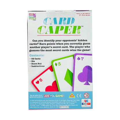 Card Caper Strategic Mystery Card Game