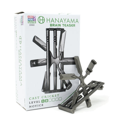 Hanayama Level 2 Cast Puzzle - Cricket Challenge