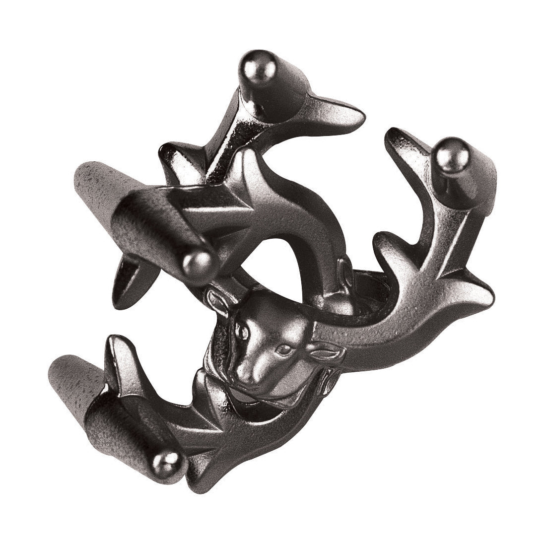 Hanayama Level 5 Cast Metal Brain Teaser Puzzle - Elk