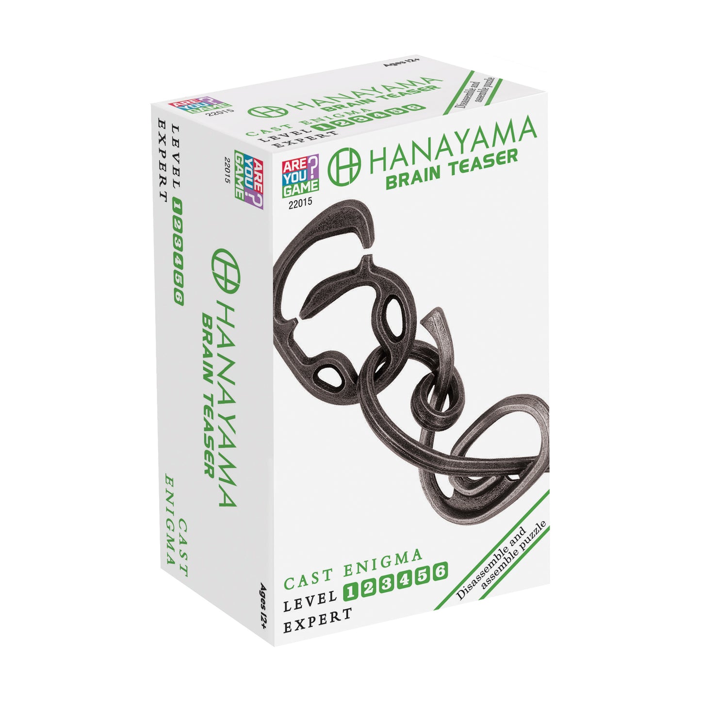 Hanayama Level 6 Cast Puzzle - Enigma Challenge