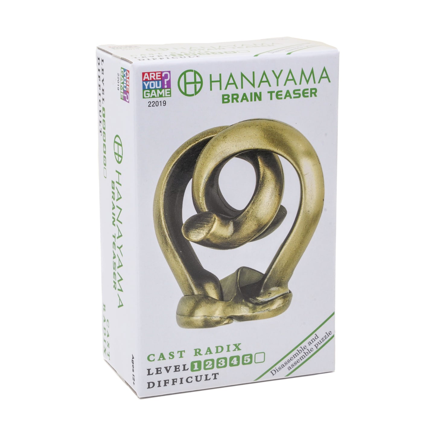 Hanayama Level 5 Cast Puzzle - Enchanting Radix