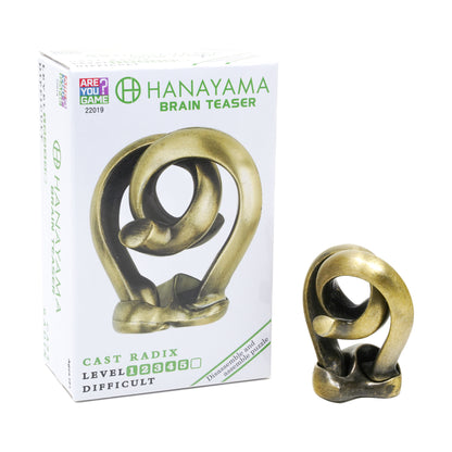 Hanayama Level 5 Cast Puzzle - Enchanting Radix