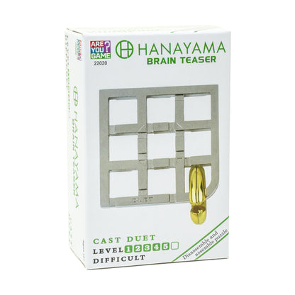 Hanayama Level 5 Cast Puzzle - Duet