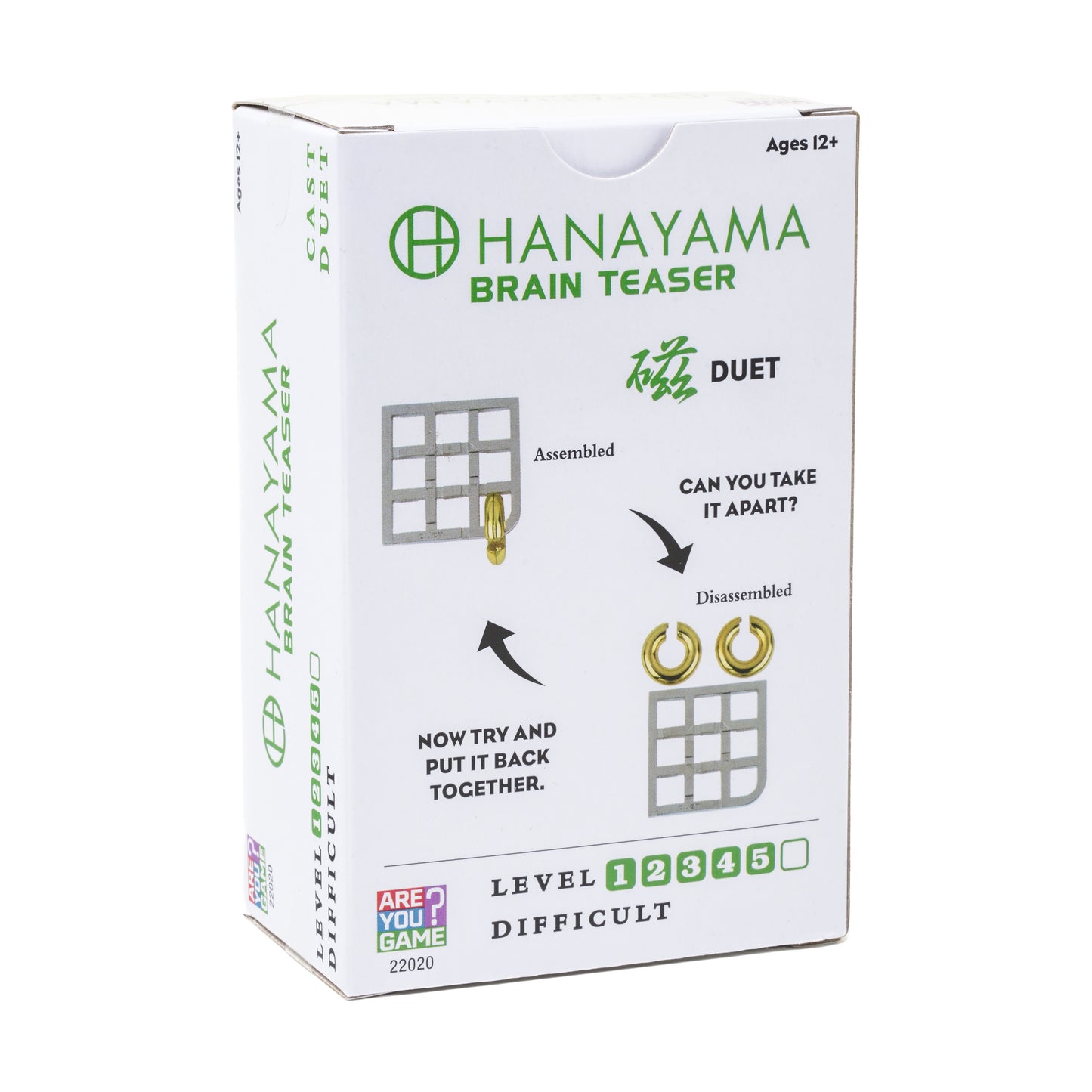 Hanayama Level 5 Cast Puzzle - Duet