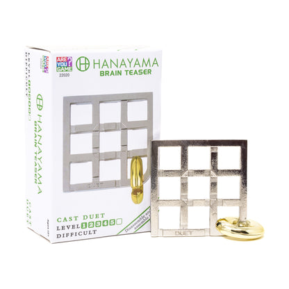 Hanayama Level 5 Cast Puzzle - Duet