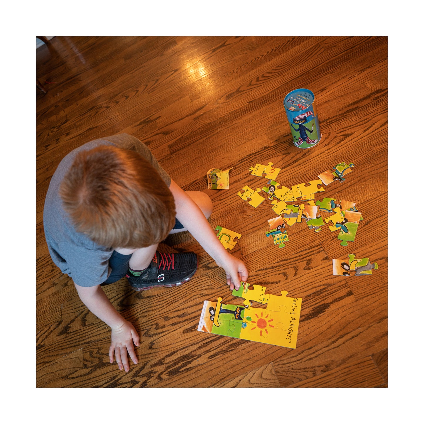 Pete the Cat Mix and Match 24-Piece Tin Puzzle