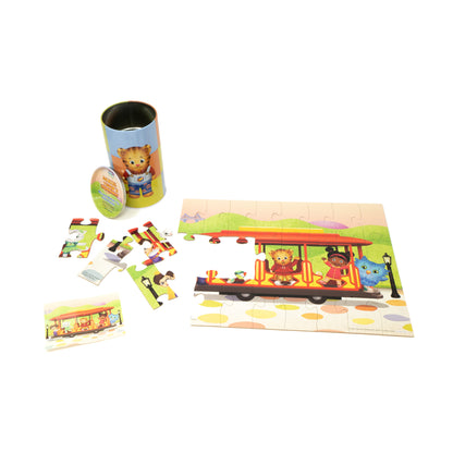 Daniel Tiger's Neighborhood 24 pc Mix and Match Tin Puzzle