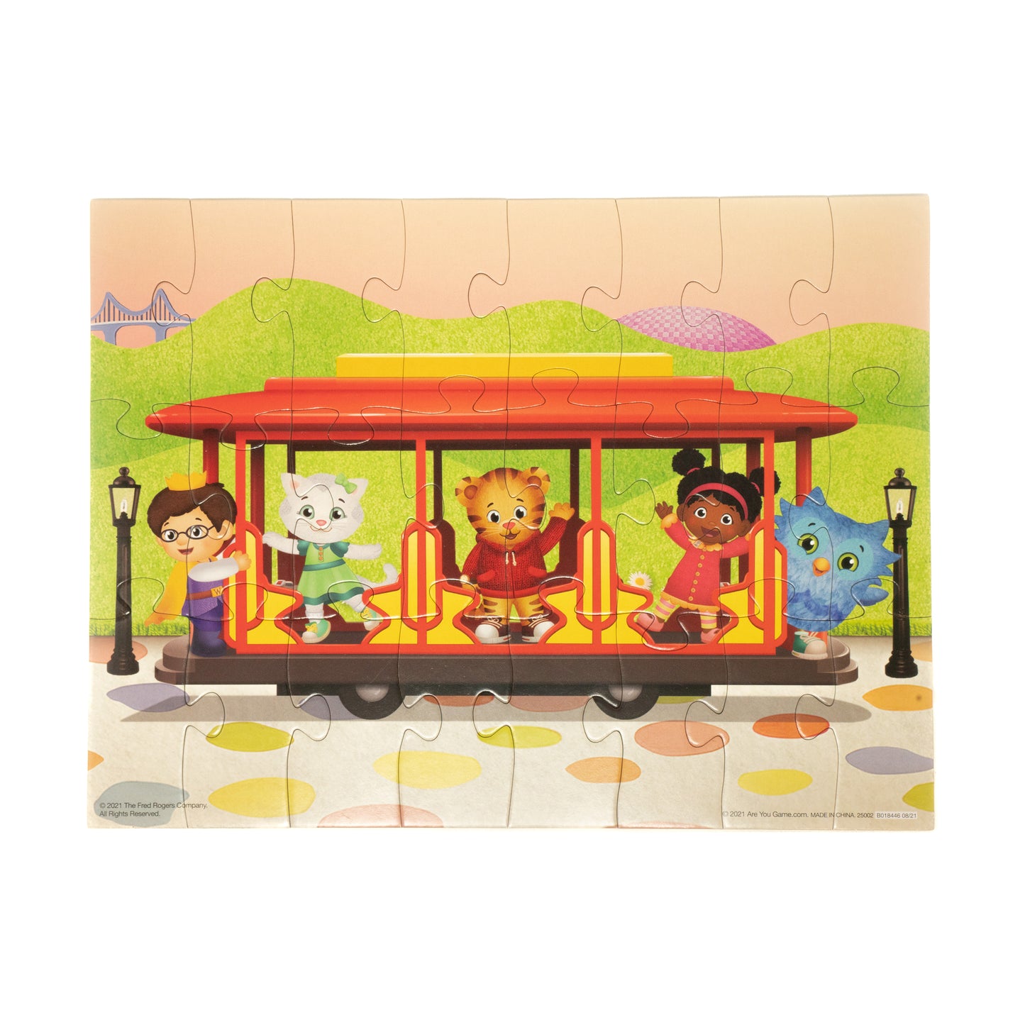 Daniel Tiger's Neighborhood 24 pc Mix and Match Tin Puzzle