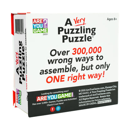 Challenging 9-Piece Brain Teaser Puzzle - A Very Puzzling Puzzle