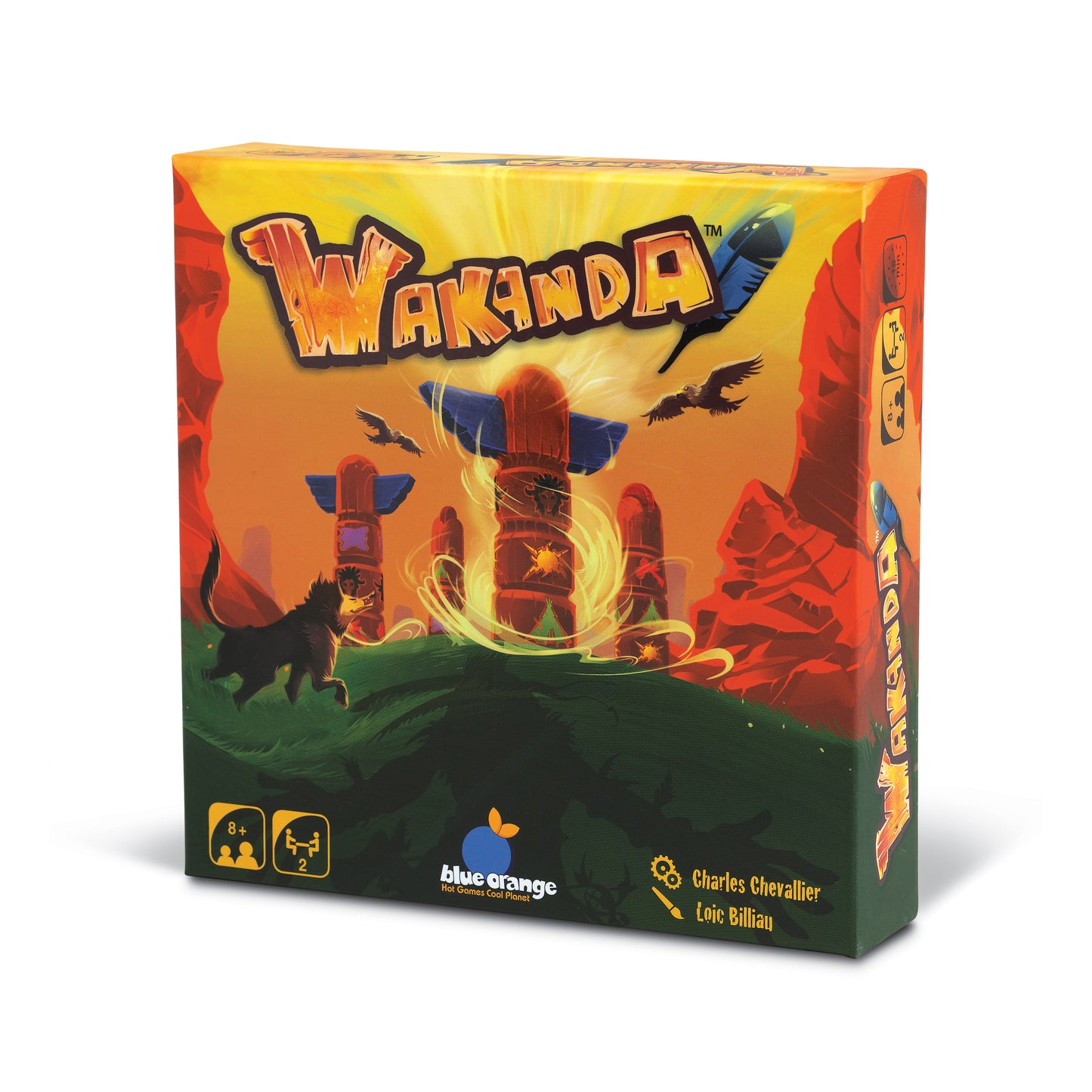 Wakanda Totem Pole Strategy Game for 2 Players