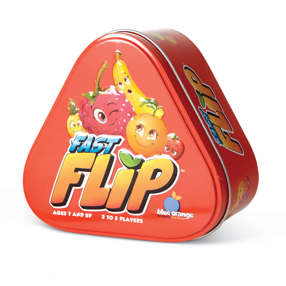 Fast Flip Fruit Frenzy Card Game by Blue Orange