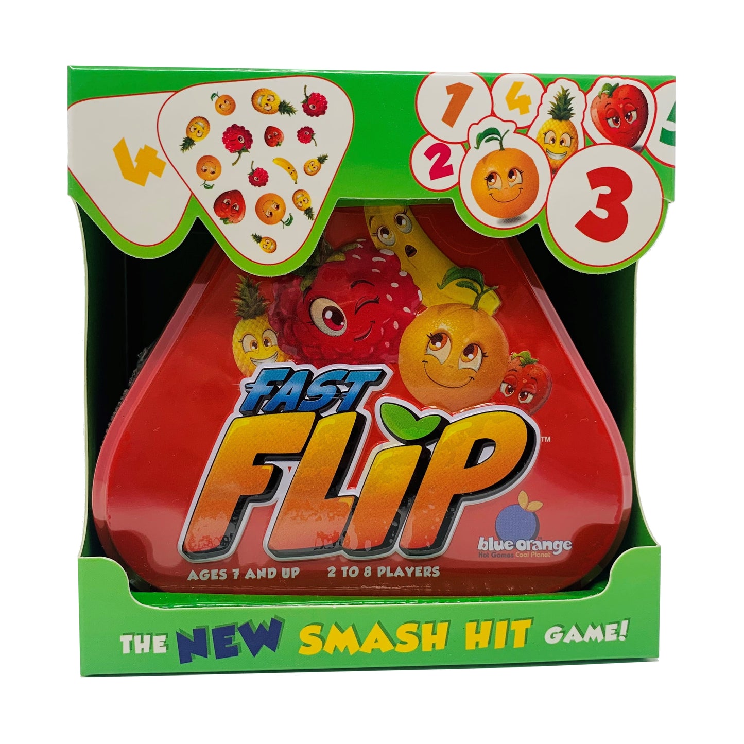 Fast Flip Fruit Frenzy Card Game by Blue Orange