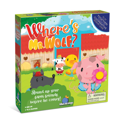 Where's Mr. Wolf? Cooperative Farm Memory Game