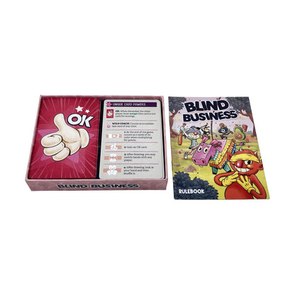 Blind Business: The Ultimate Piñata Card Game Challenge