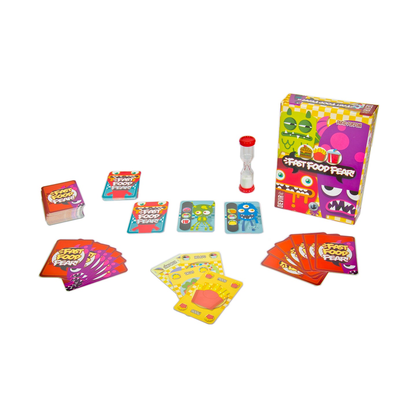 Fast Food Fear! Monster Time-Pressure Board Game