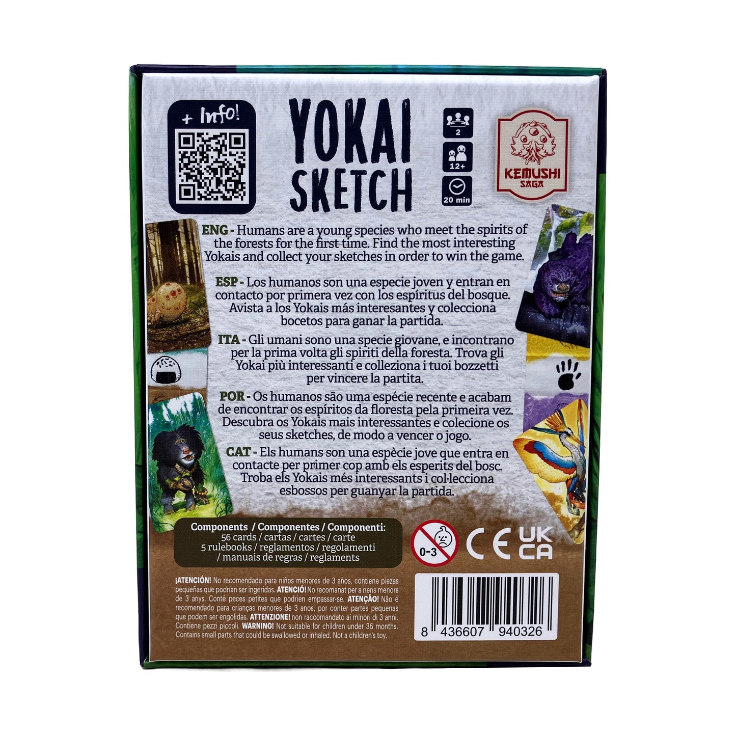 Yokai Sketch Duel Card Game by Ignasi Ferré