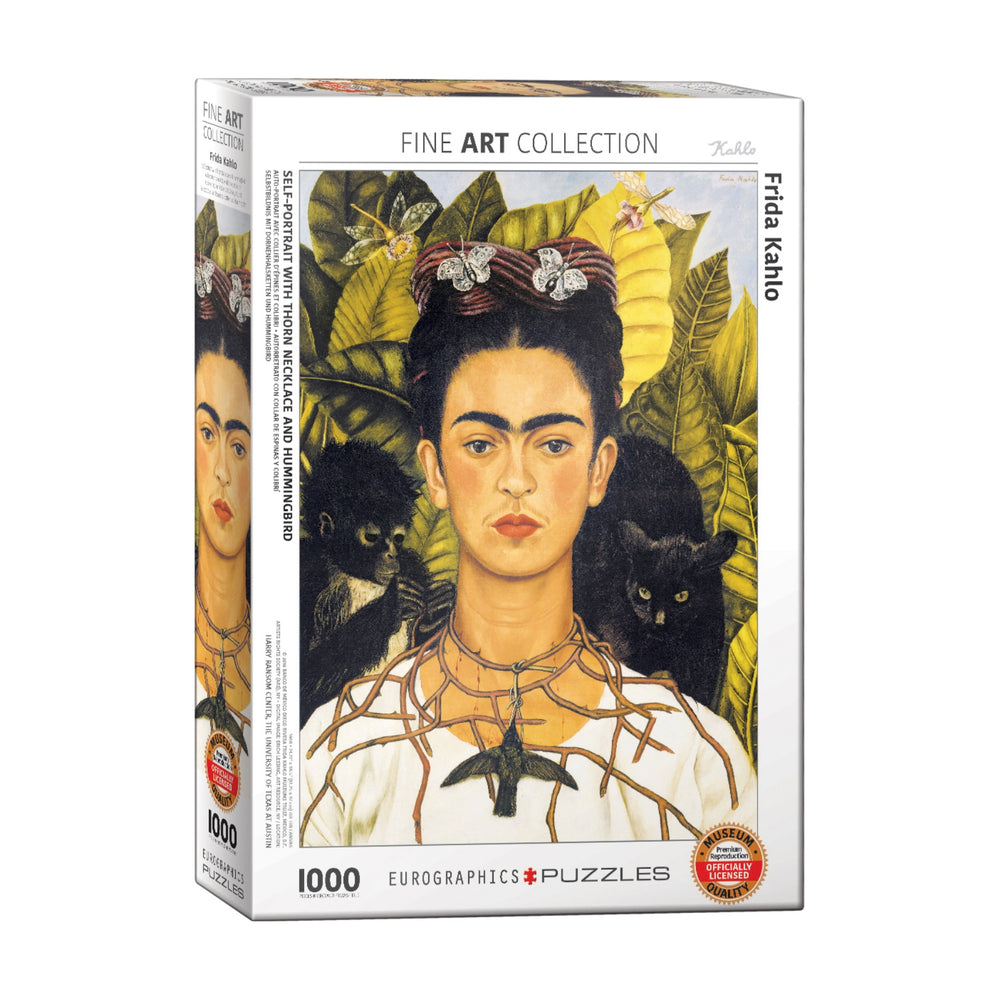 EuroGraphics Frida Kahlo's Self-Portrait Jigsaw Puzzle - 1000 pc.