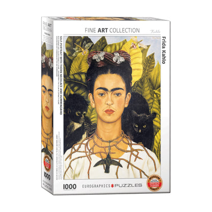 EuroGraphics Frida Kahlo's Self-Portrait Jigsaw Puzzle - 1000 pc.