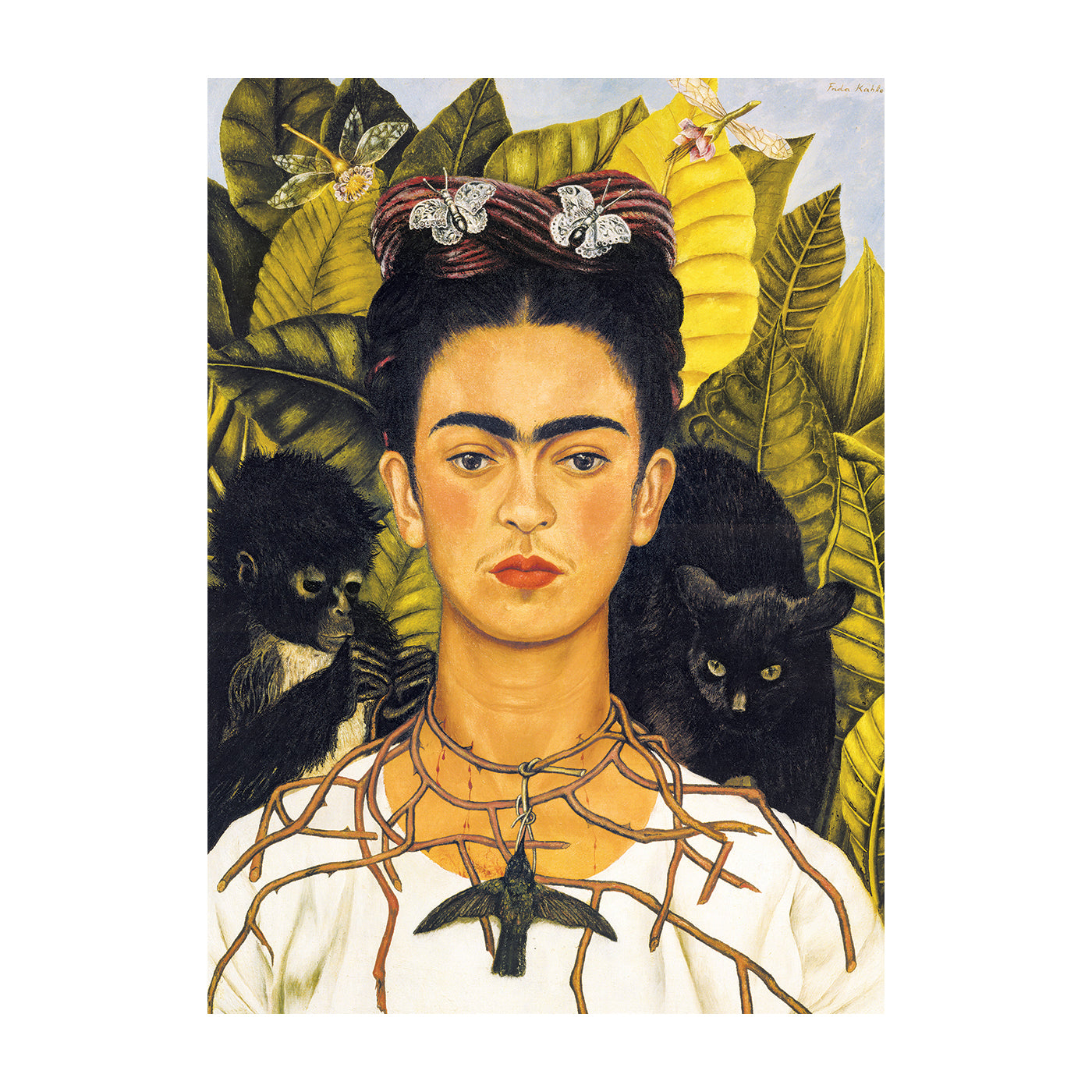 EuroGraphics Frida Kahlo's Self-Portrait Jigsaw Puzzle - 1000 pc.