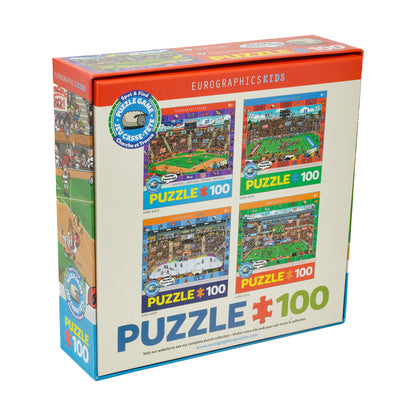 Spot & Find Baseball Themed Puzzle - 100 pc