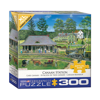 Bob Fair Canaan Station XL Jigsaw Puzzle - 300 pc