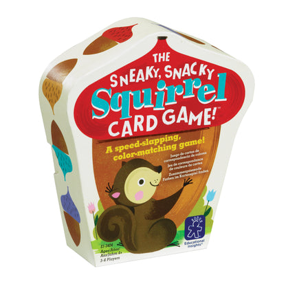 The Sneaky, Snacky Squirrel Preschool Color Matching Card Game