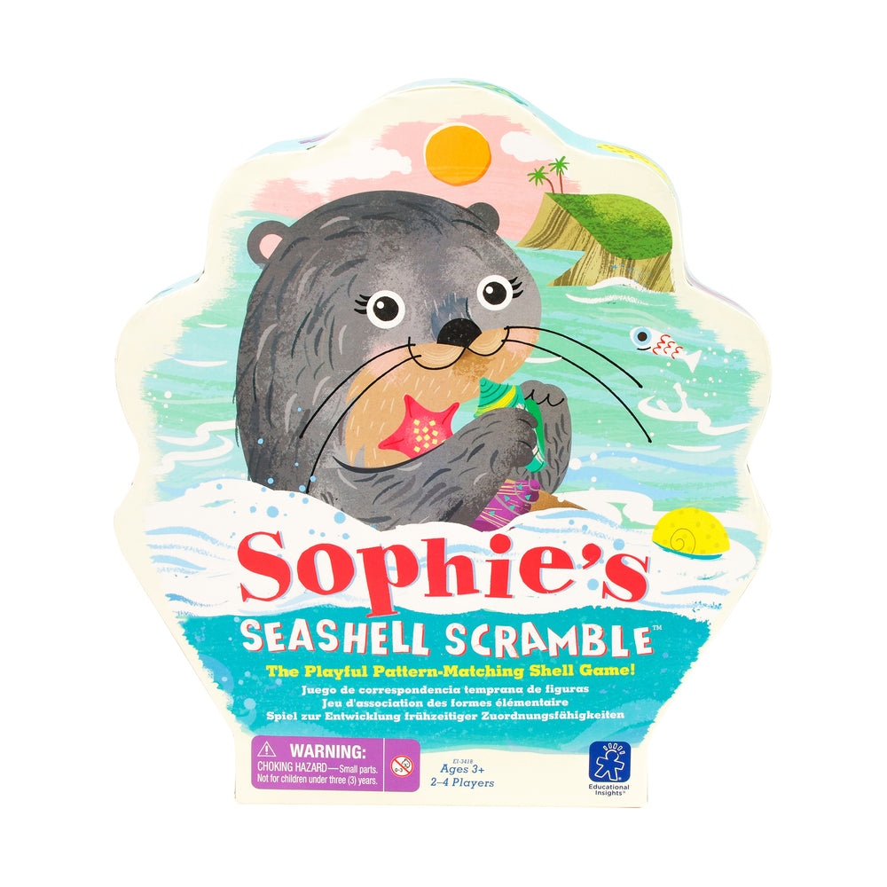 Sophie's Seashell Scramble: Oceanic Adventure Game