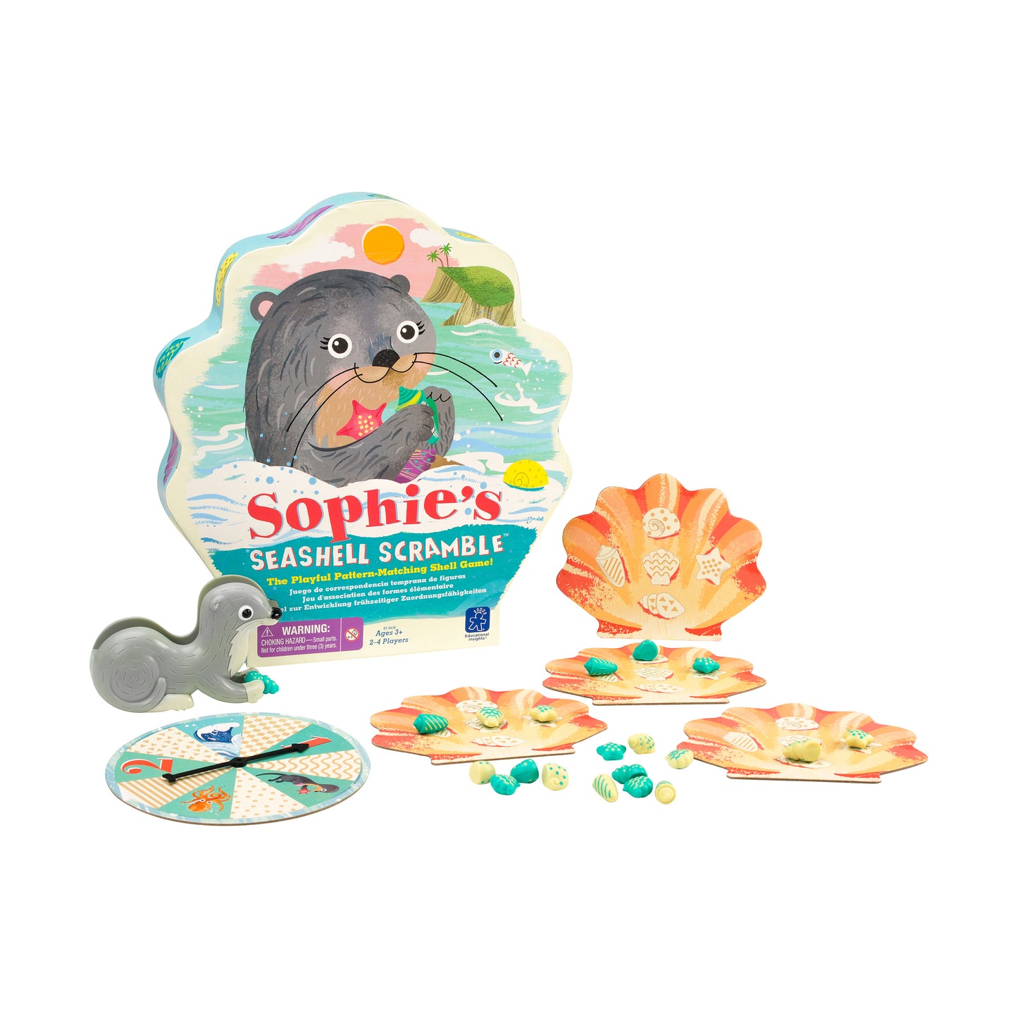 Sophie's Seashell Scramble: Oceanic Adventure Game