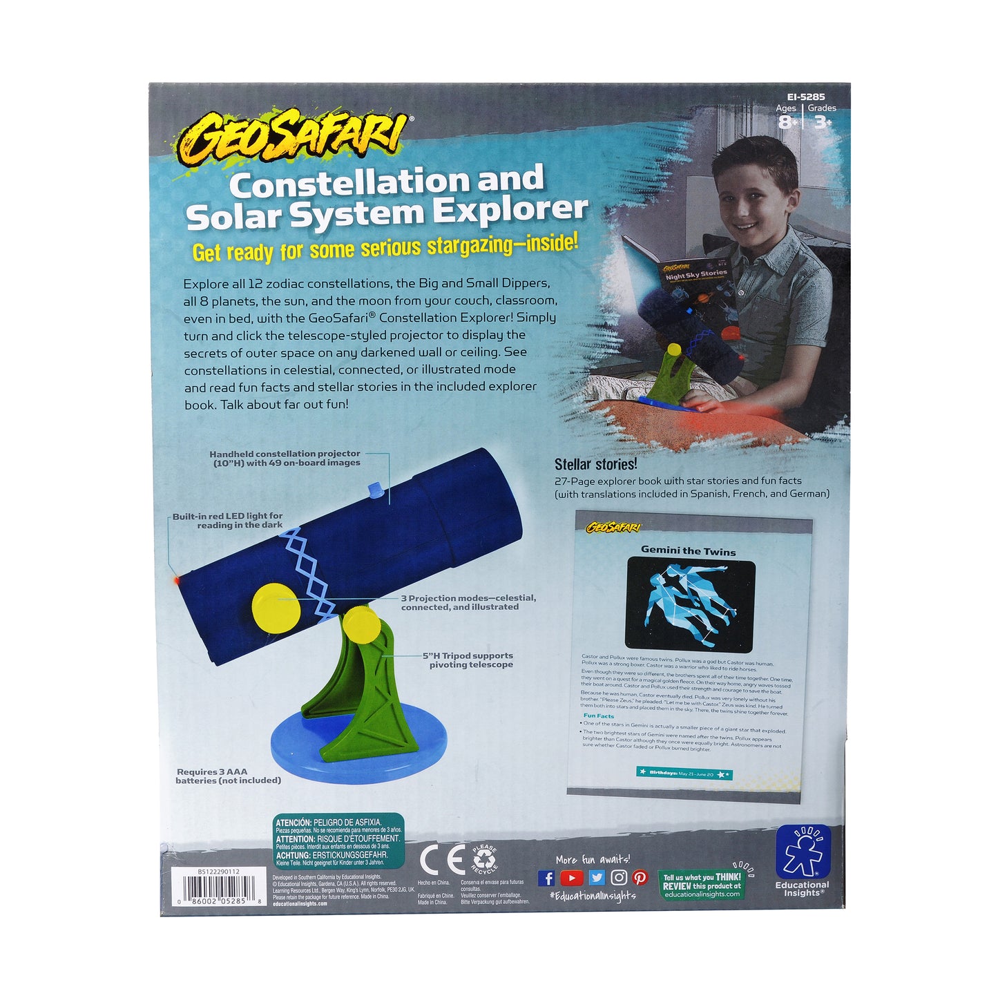 Educational Insights GeoSafari Constellation & Solar System Explorer Kit