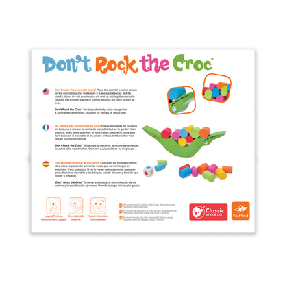 Don't Rock the Croc Balance & Strategy Game