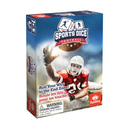 Sports Dice Football Fast-Paced Strategy Dice Game