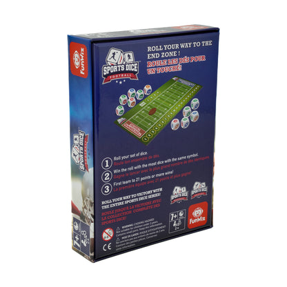 Sports Dice Football Fast-Paced Strategy Dice Game