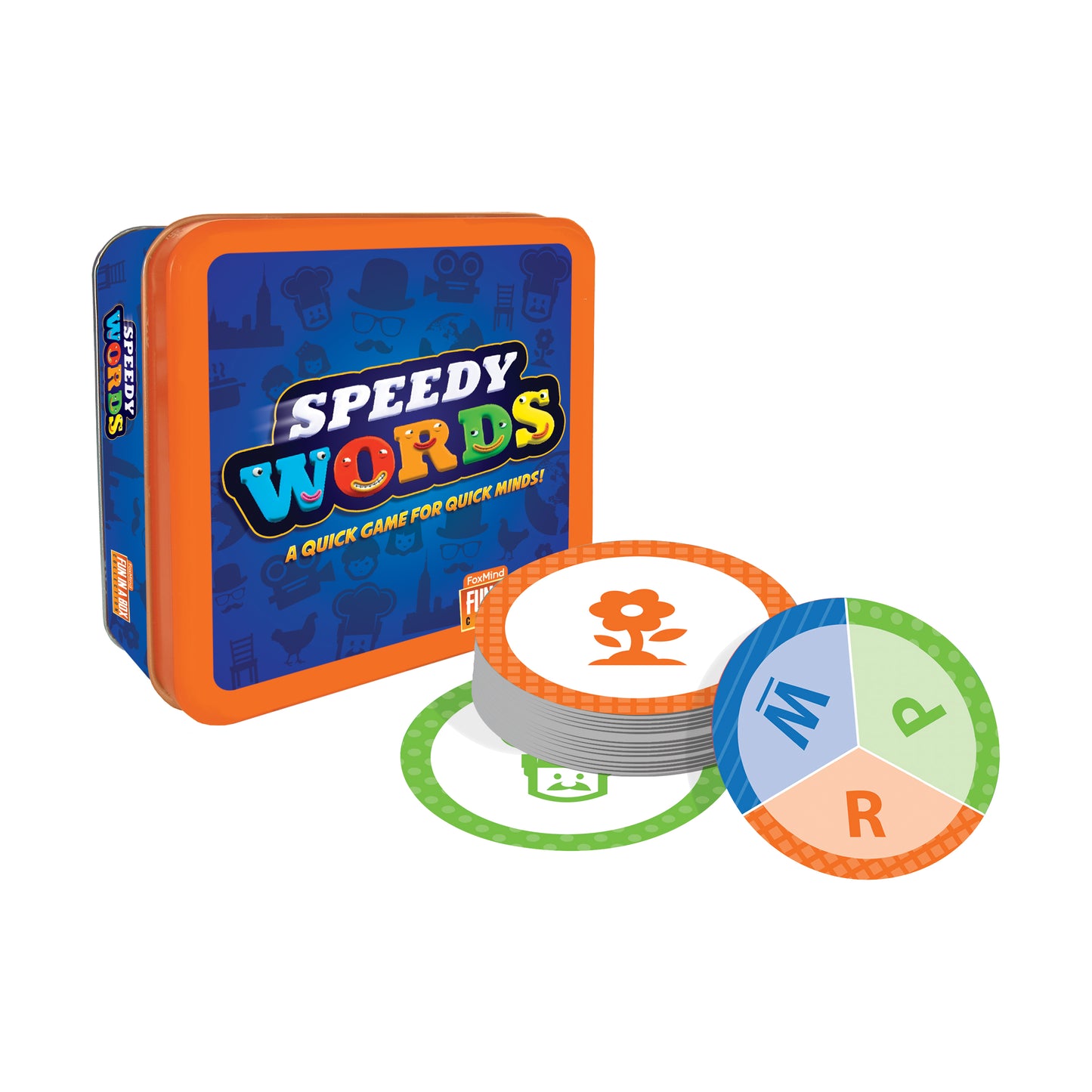 Speedy Words Fox Edition Quick-Thinking Card Game