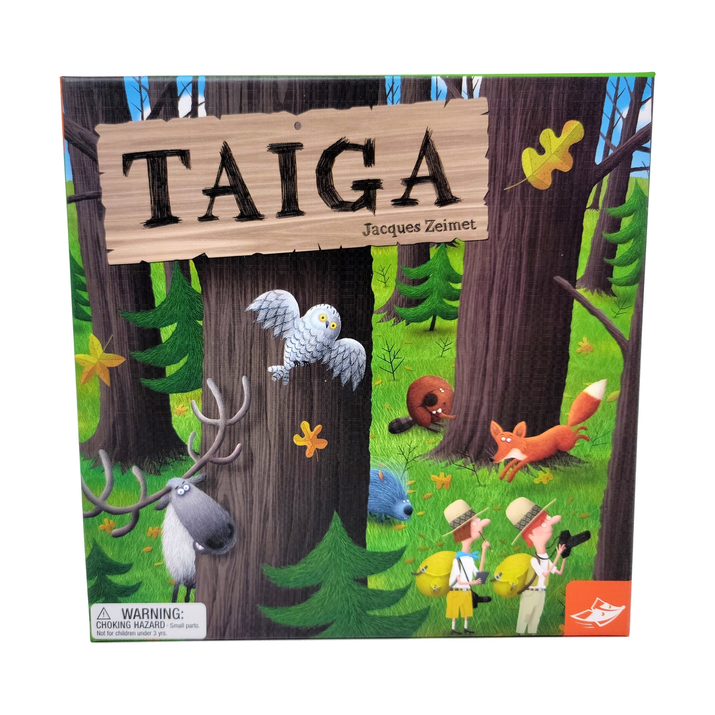 Taiga Wilderness Memory Game - Discover Hidden Animals