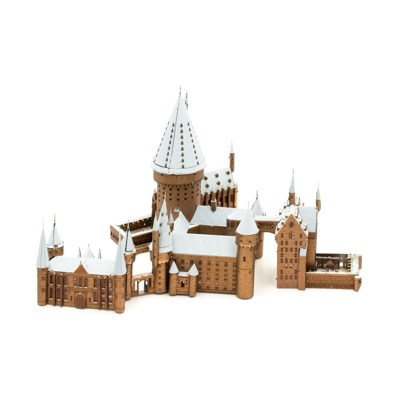 Metal Earth ICONX Harry Potter Hogwarts in Snow 3D Metal Model Kit