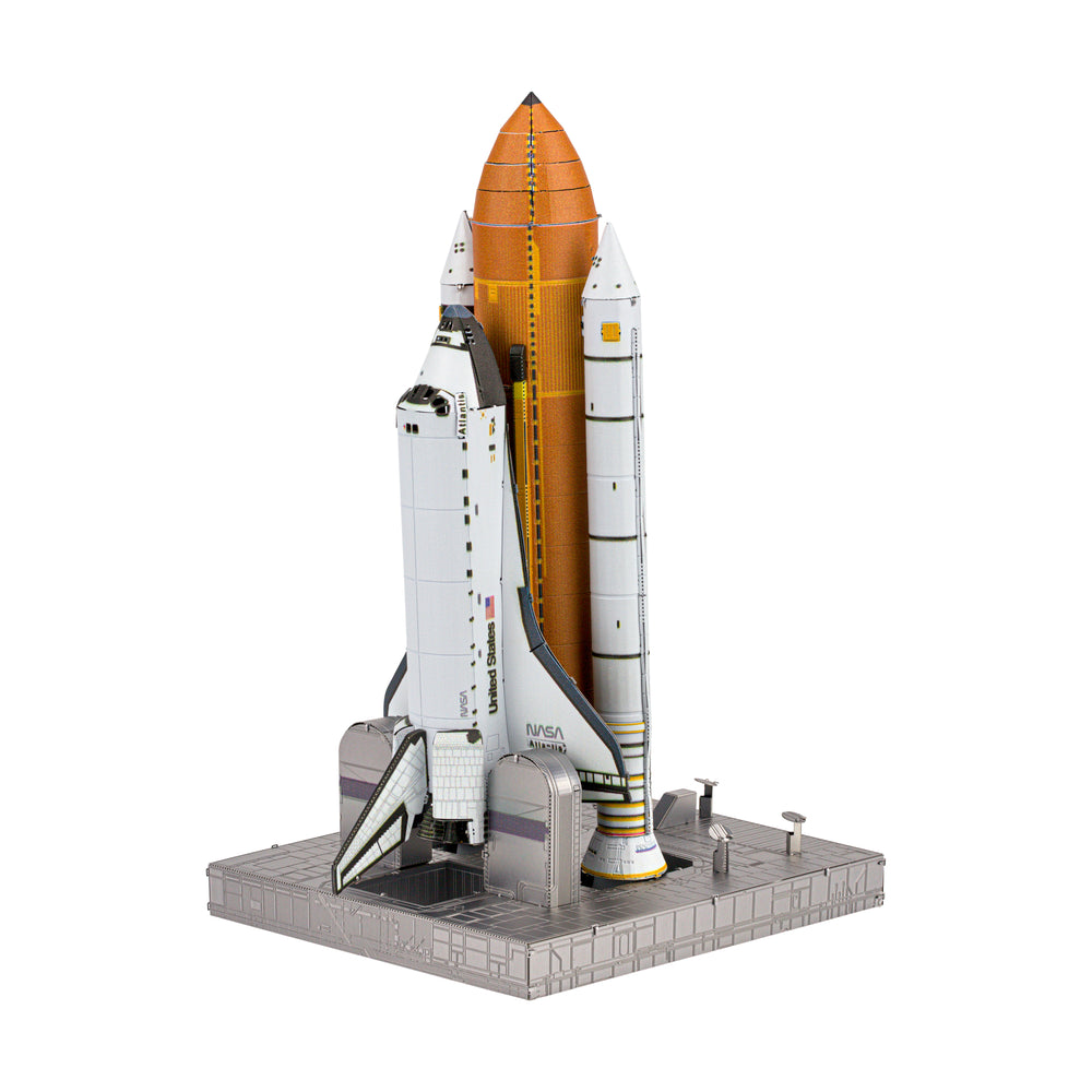 Metal Earth ICONX 3D Space Shuttle Launch Metal Model Kit