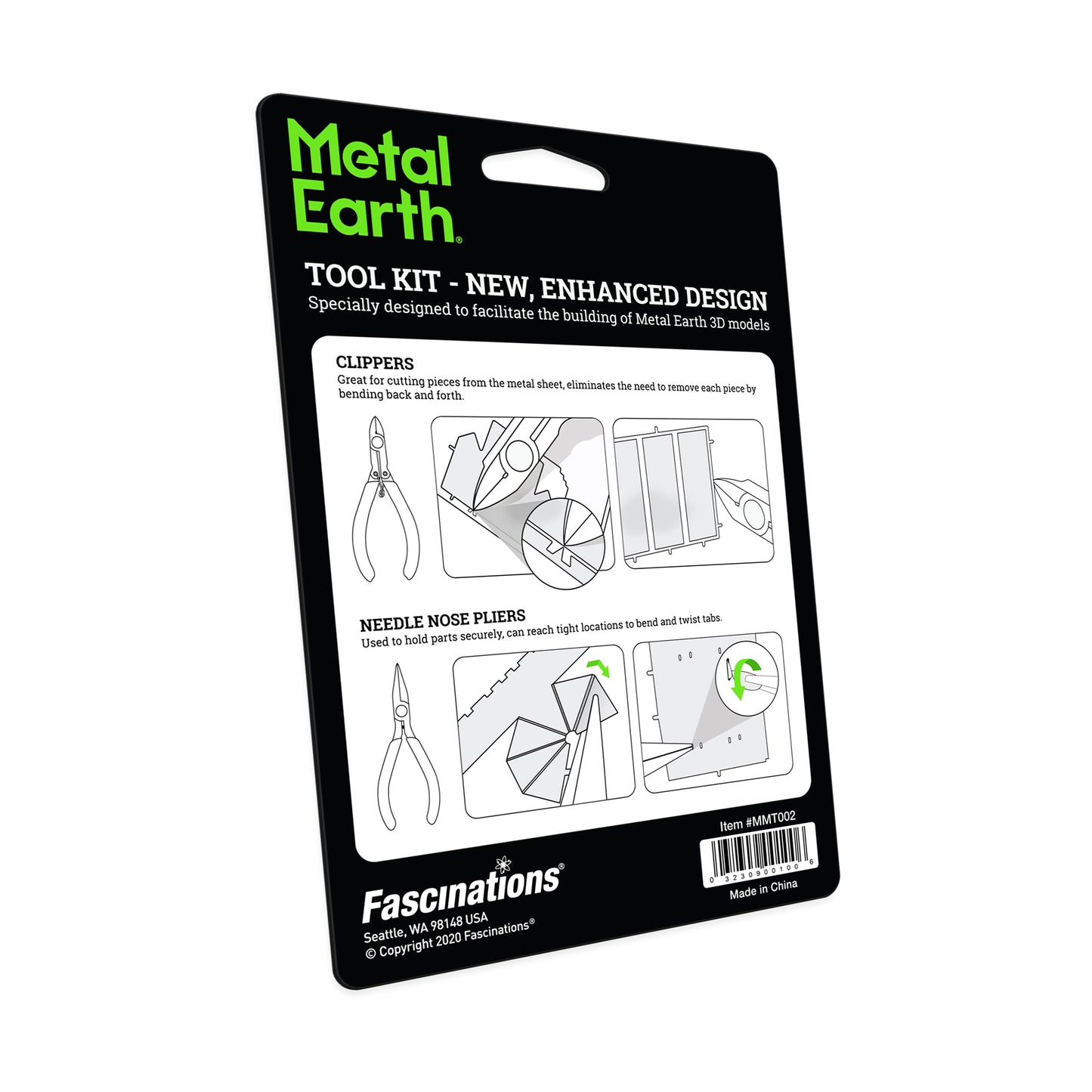 Fascinations Metal Earth Tool Kit - Craft Precision 3D Models Easily