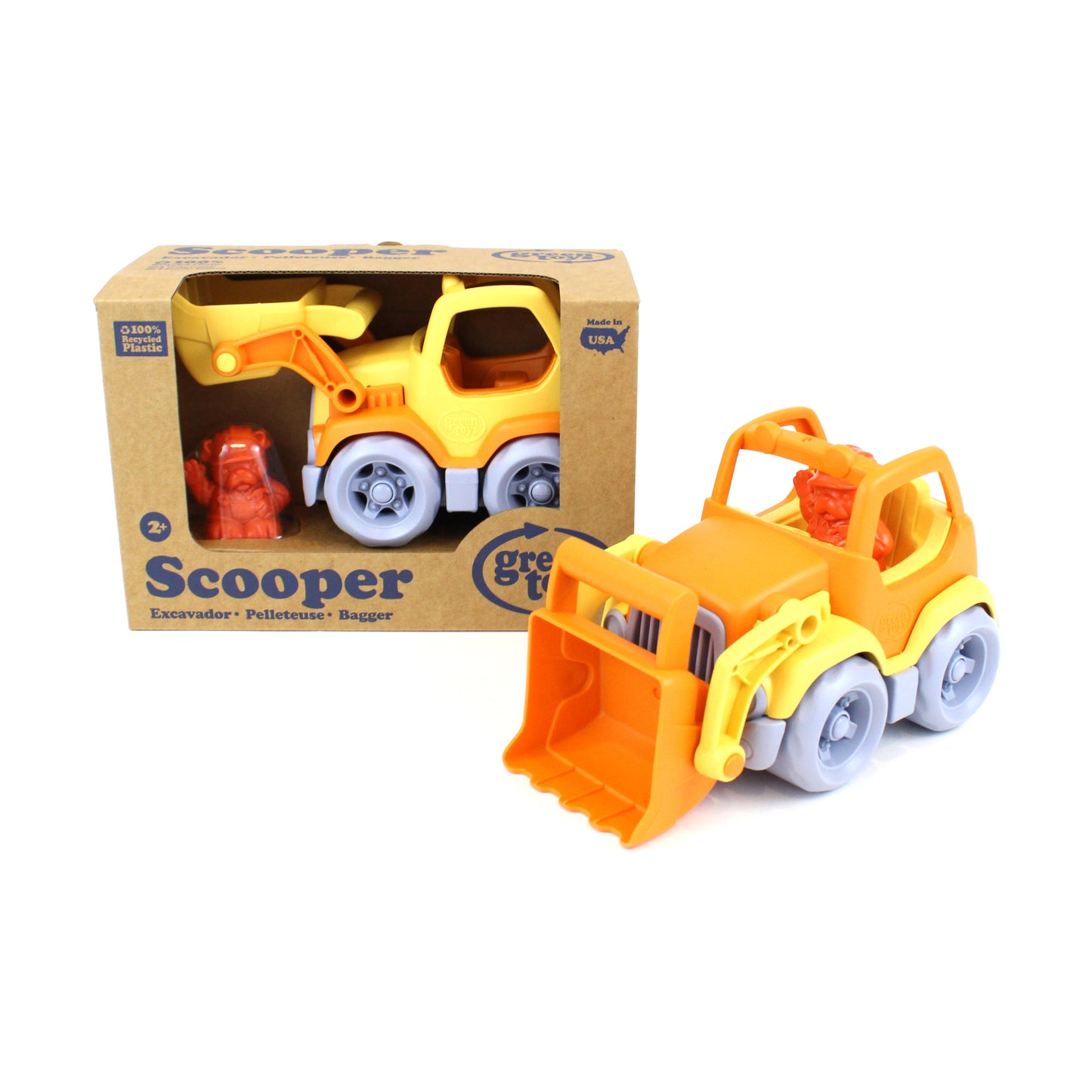 Green Toys Eco-Friendly Scooper Construction Truck